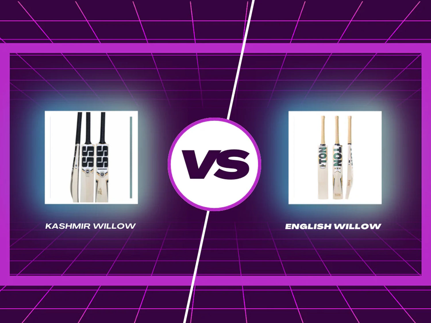 Choosing the Right Cricket Bat: English Willow vs. Kashmir Willow