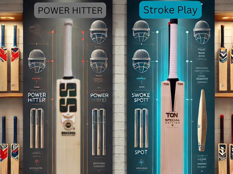 Choosing the Right Cricket Bat: A Guide for Power Hitters vs. Classic Stroke Players
