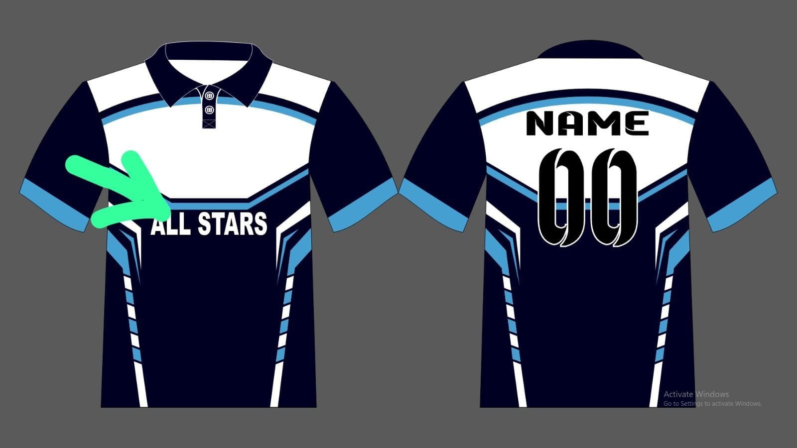 Custom design Jersey