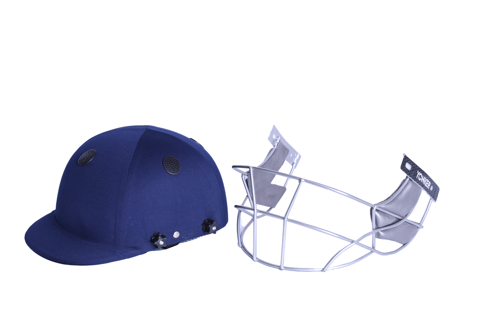 YYC Cricket Helmet Classic with adjustable back strap.
