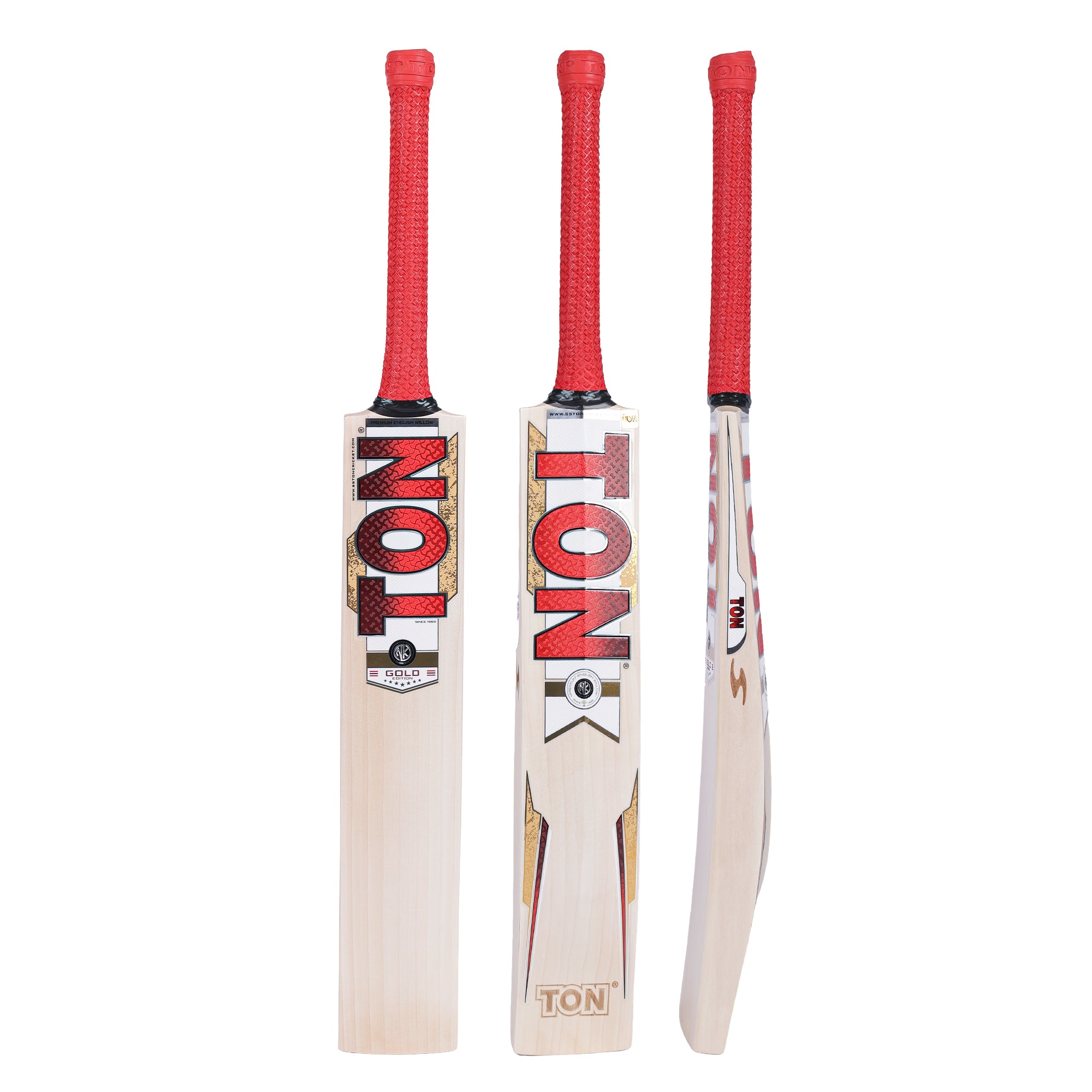 TON Gold Edition English Willow Cricket Bat