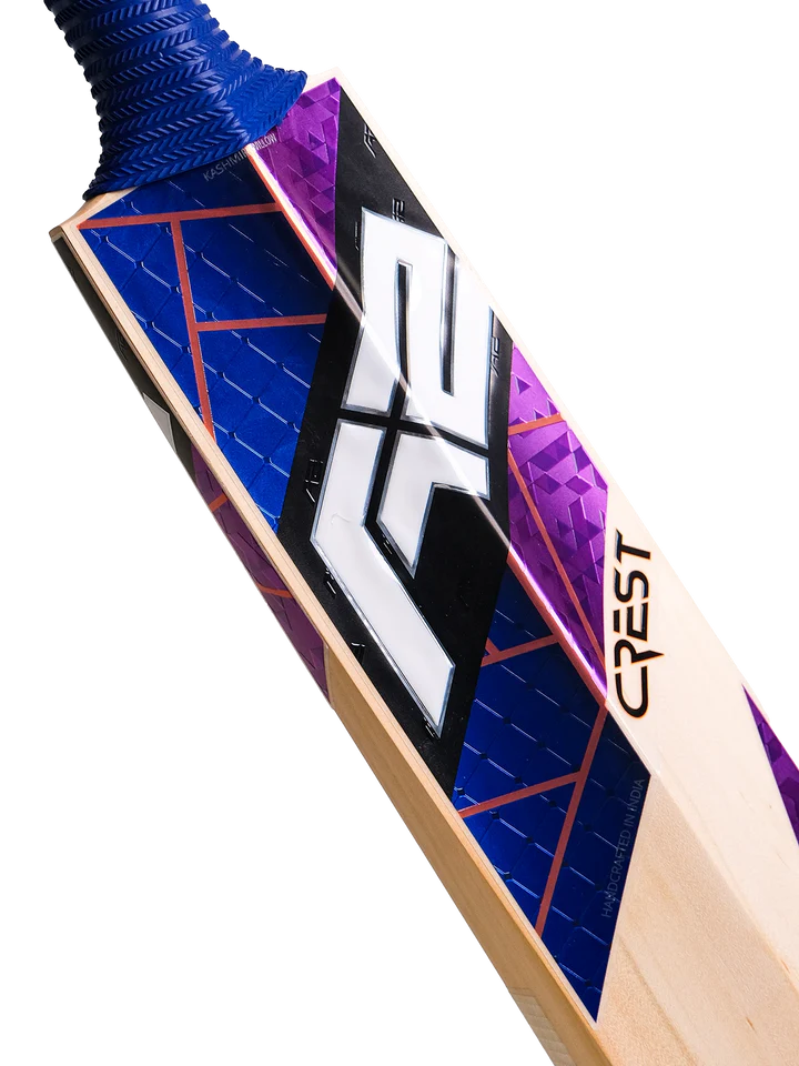 Kashmir Willow Cricket Bat - CREST