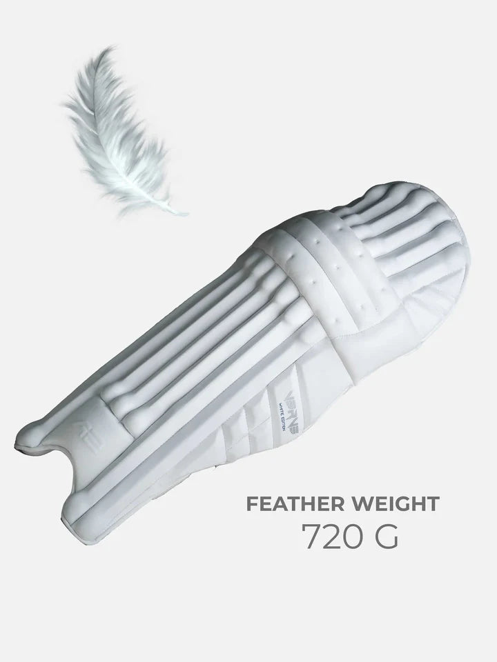 White Cricket Batting Pads