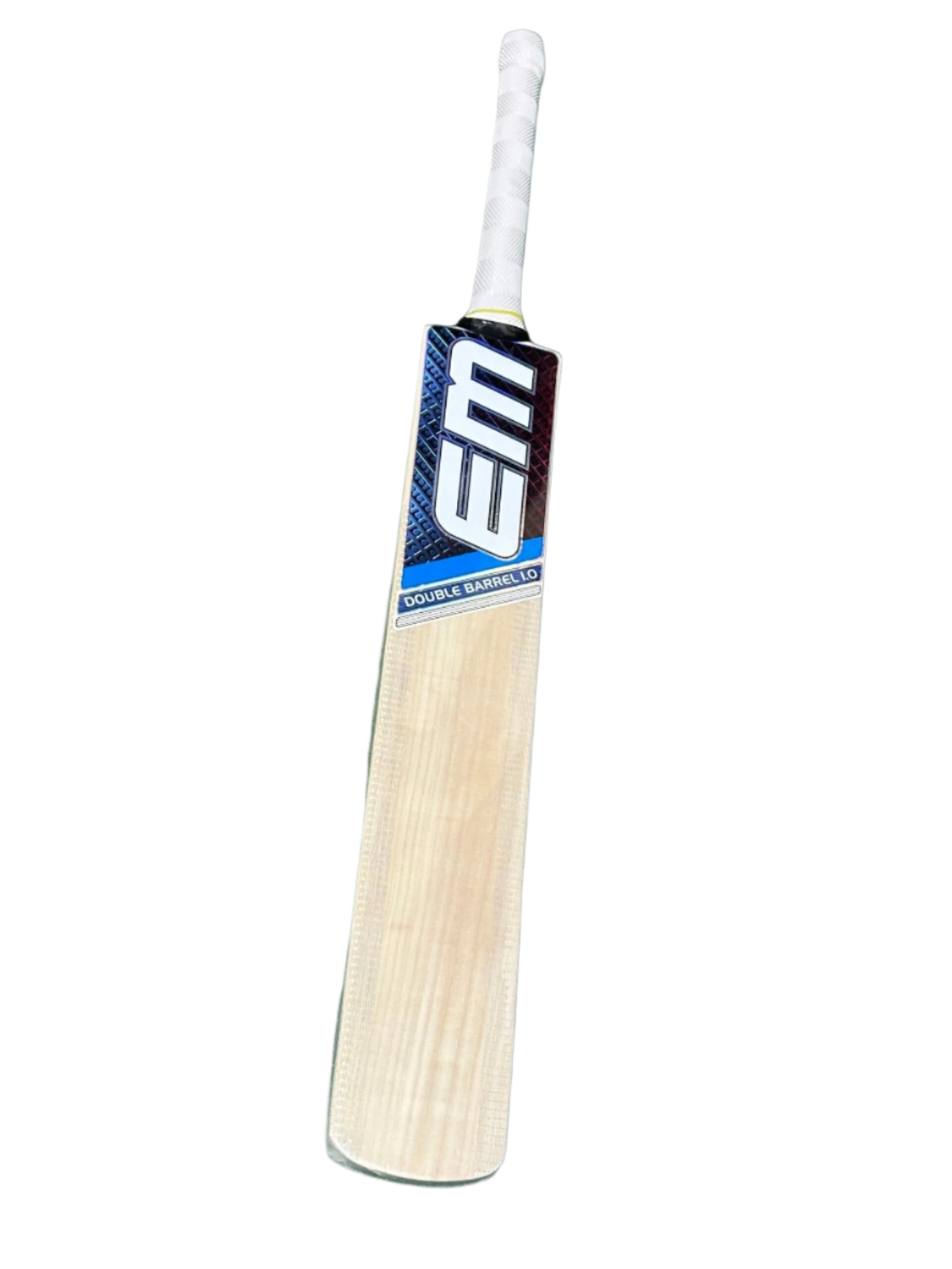 EM Double Barrel 1.0 Tennis Kashmir Willow Cricket Bat