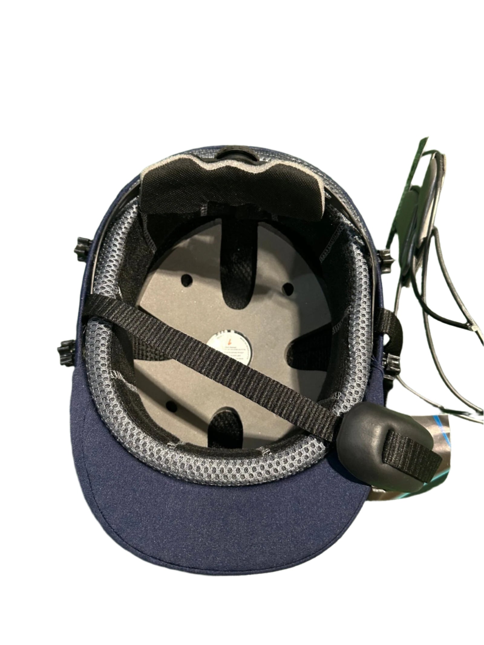 YYC Cricket Helmet Classic with adjustable back strap.
