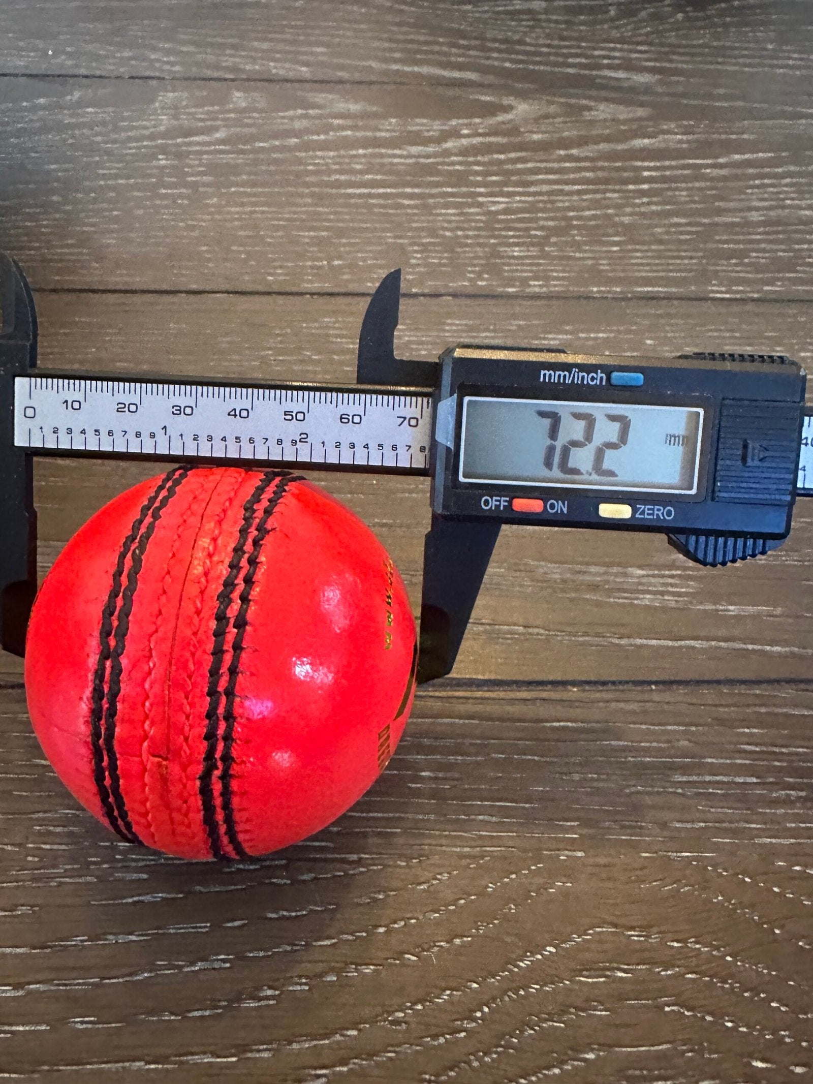 YYC cricket leather Balls (Pink)