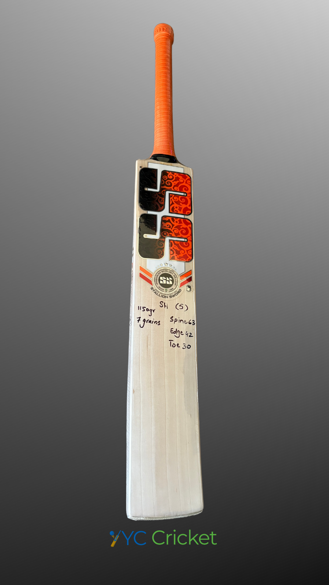 SS TON Stallion Sword Edition Cricket Bat (Jaddu Edition)