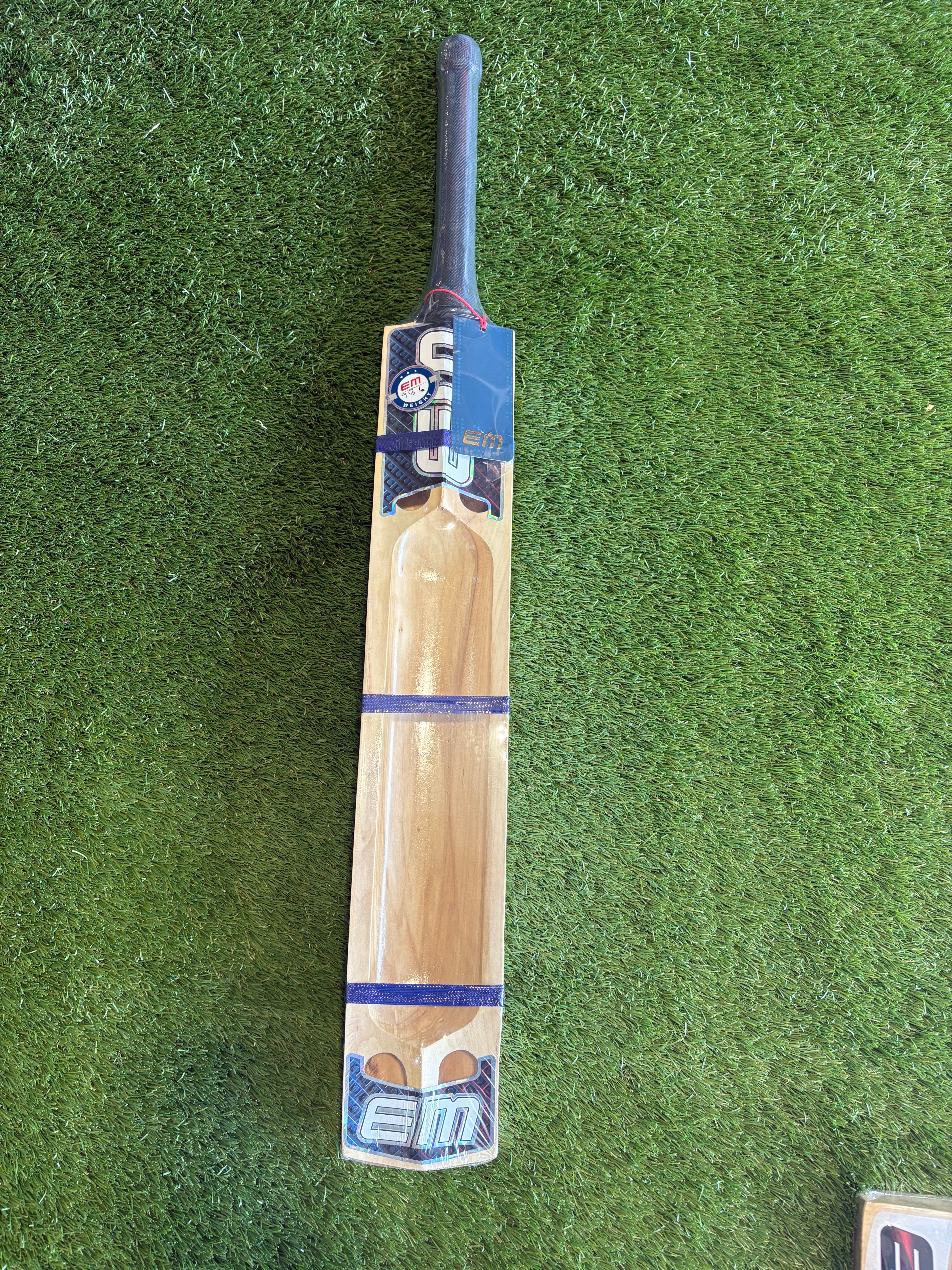 EM Triple Barrel 1.0 Tennis Kashmir Willow Cricket Bat