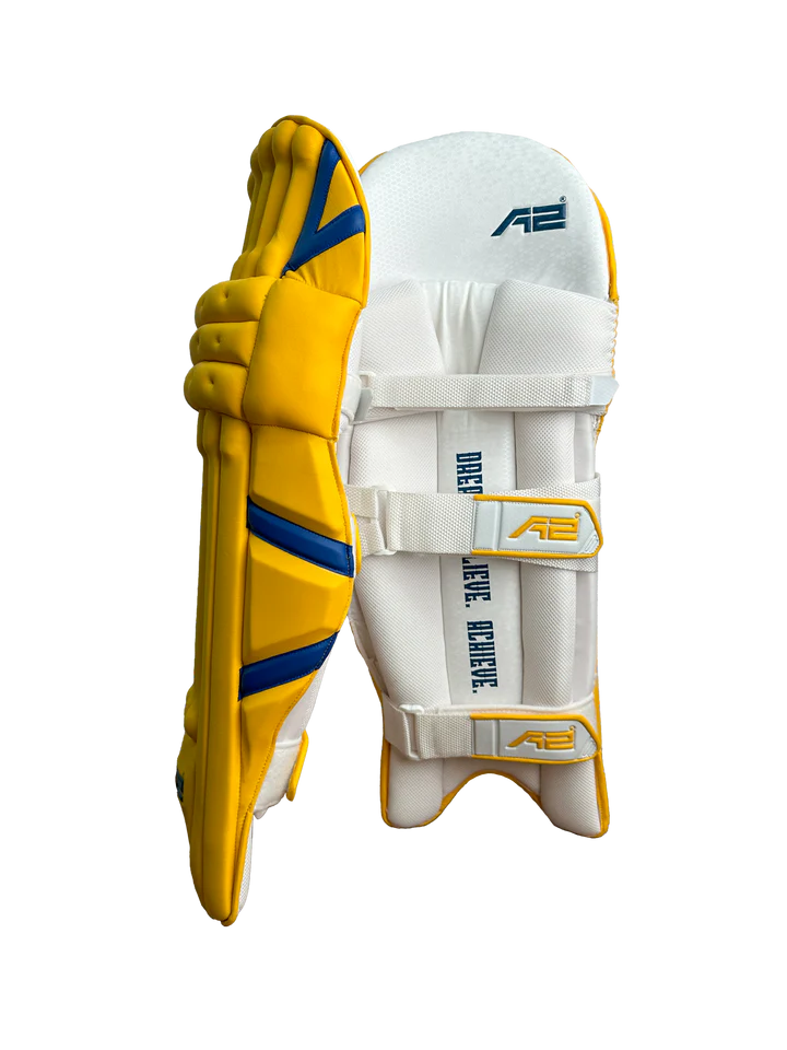 Yellow Cricket Batting Pads