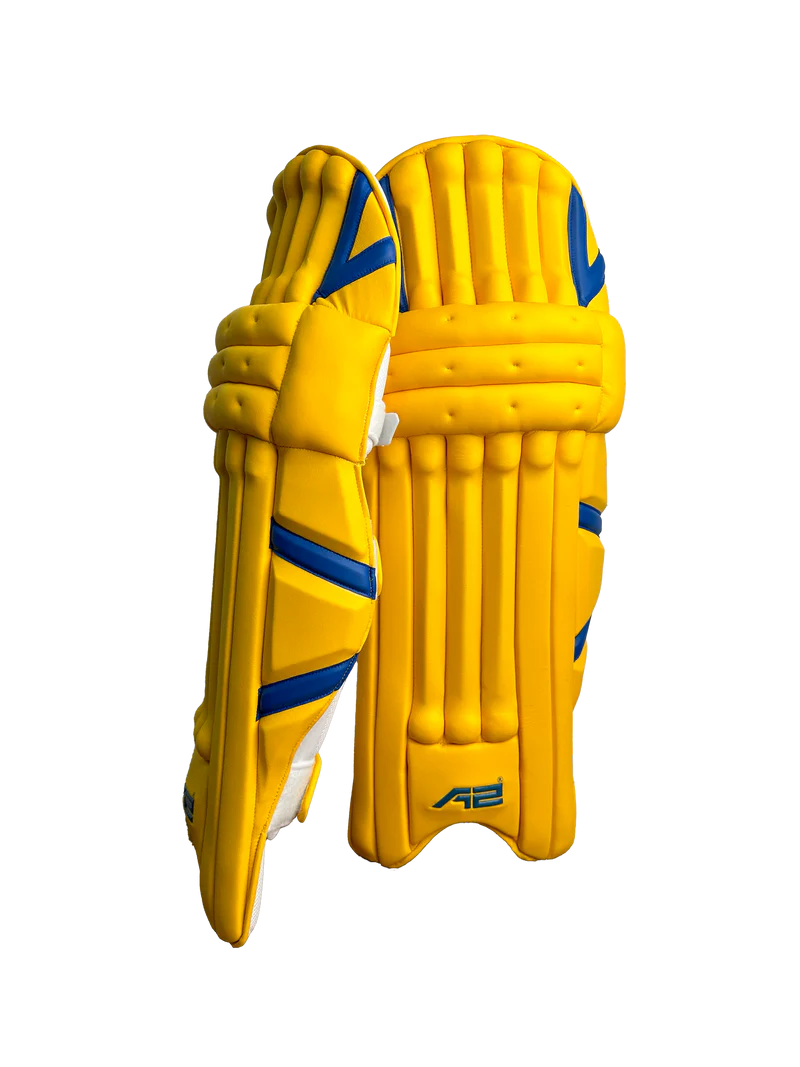 Yellow Cricket Batting Pads