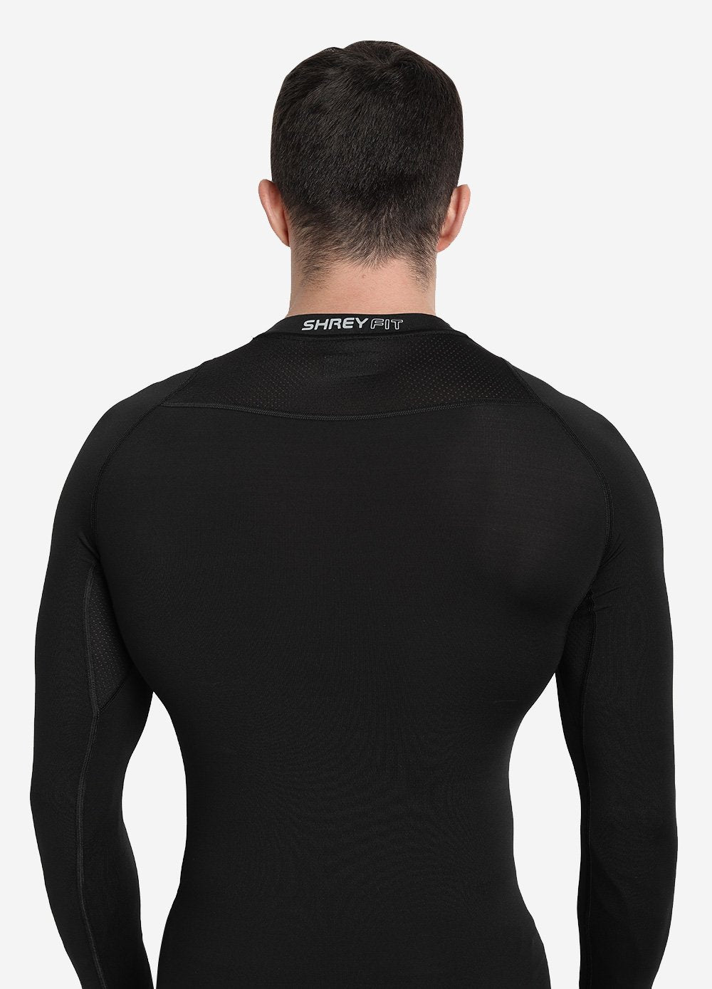 Shrey Intense Compression Long Sleeve Top Medium Black