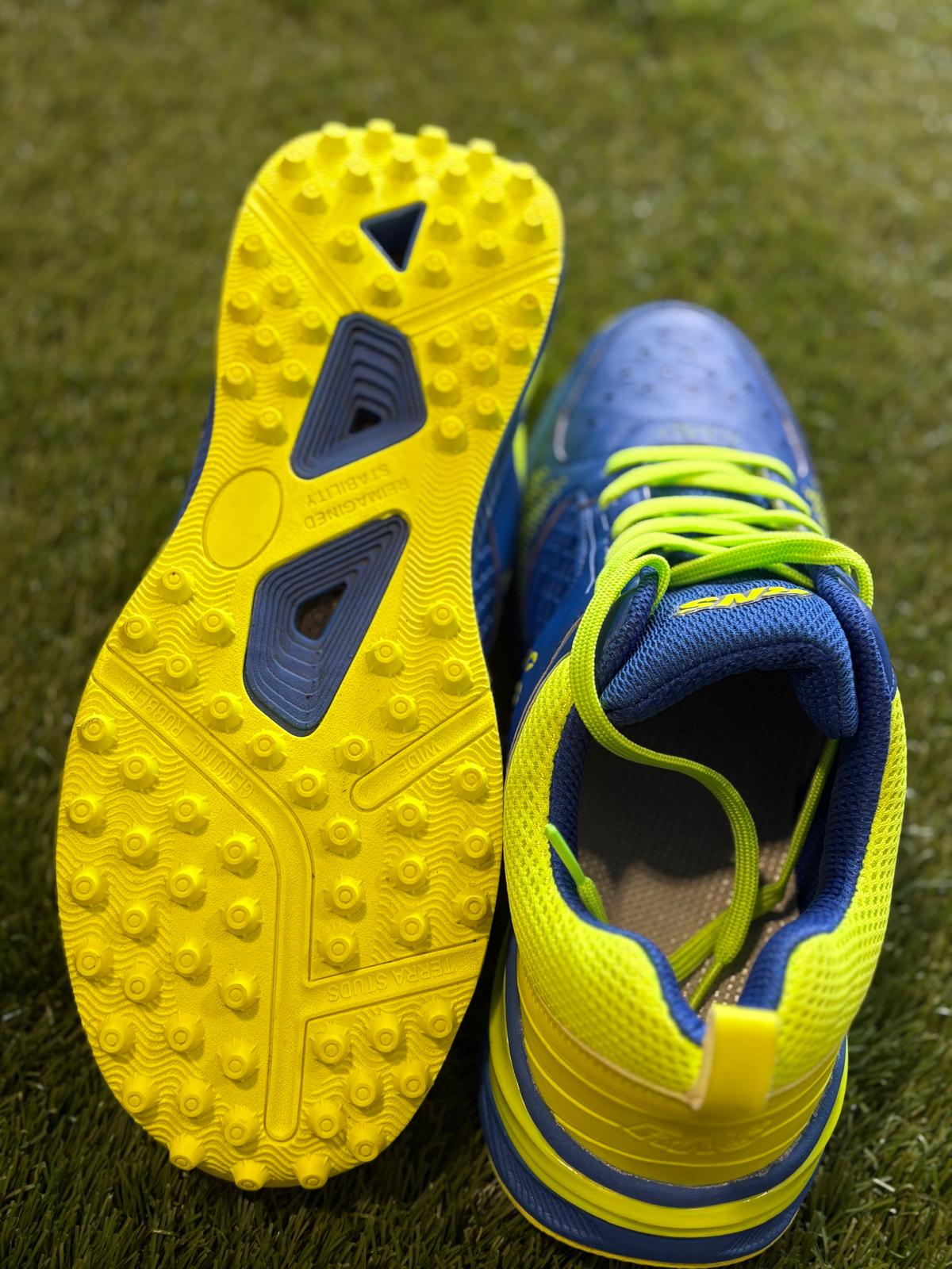 RNS Rubber Studs Cricket Shoes Blue S212
