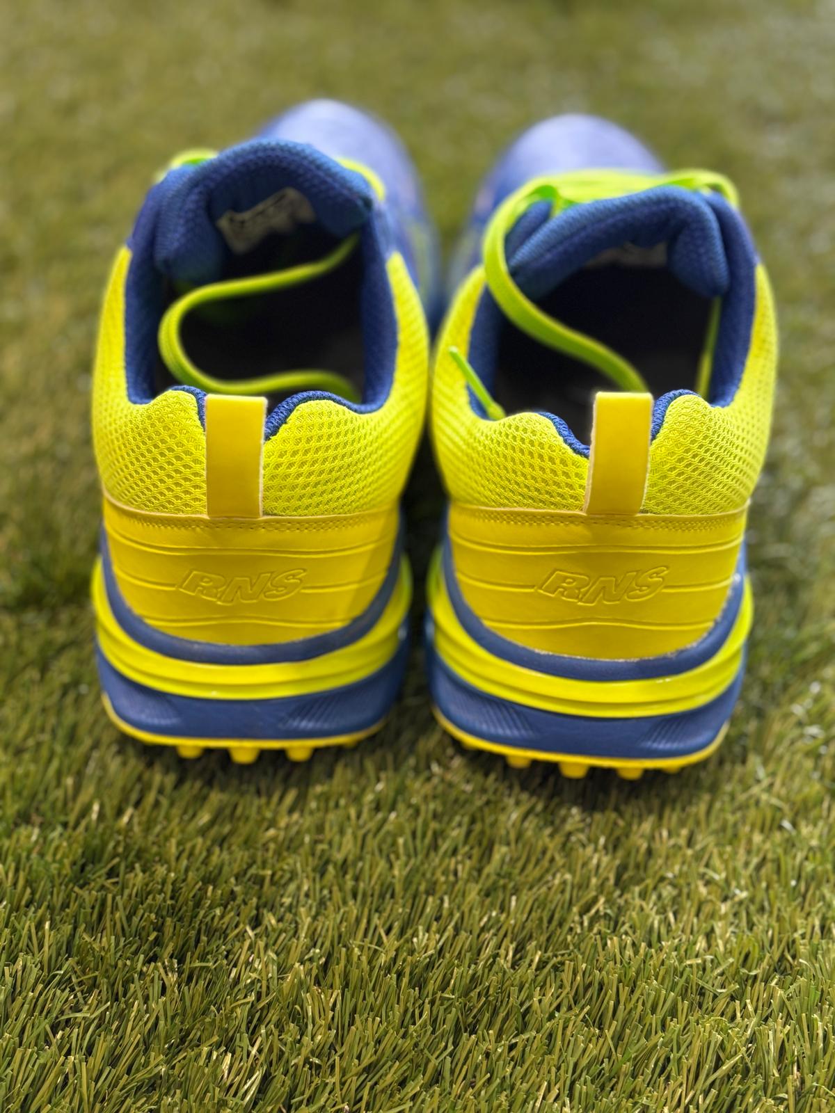 RNS Rubber Studs Cricket Shoes Blue S212