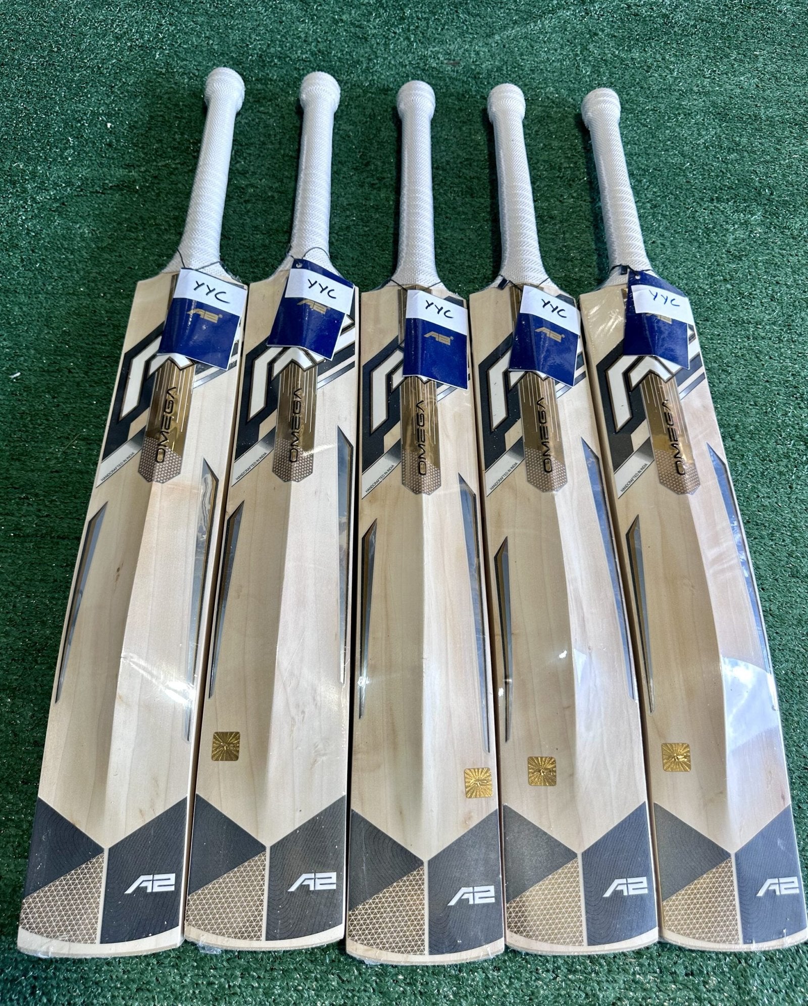A2 English Willow Cricket Bat - Omega