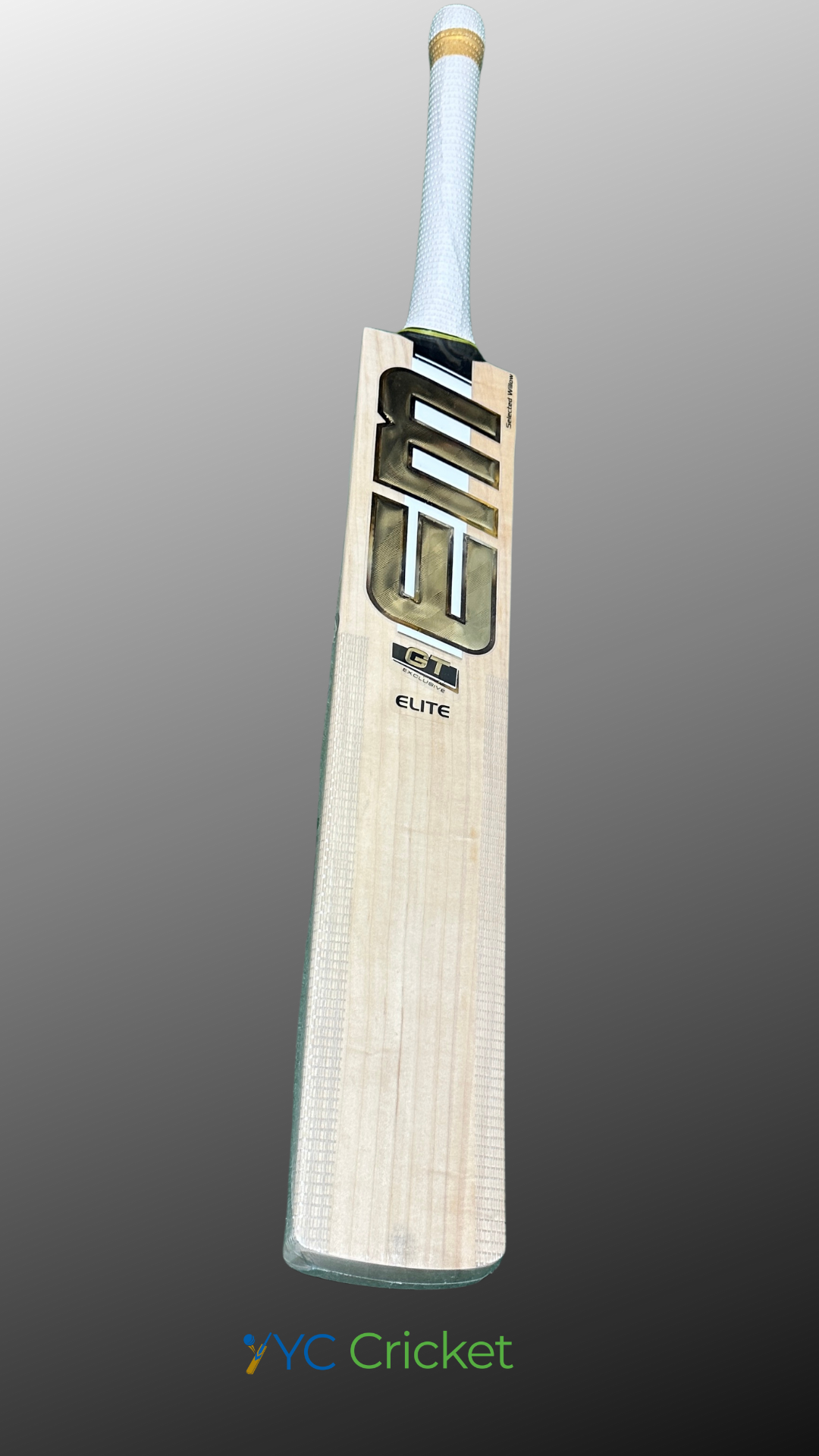 EM GT Elite Selected Willow Cricket Bat (Size SH)