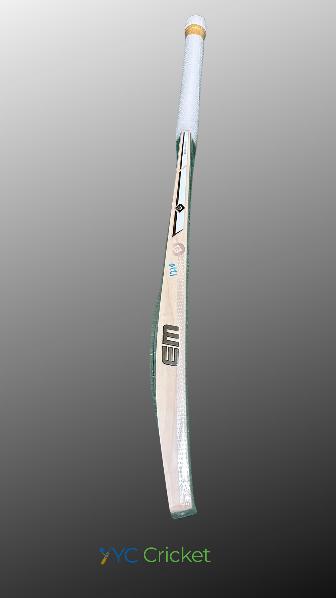 EM GT Elite Selected Willow Cricket Bat (Size SH)