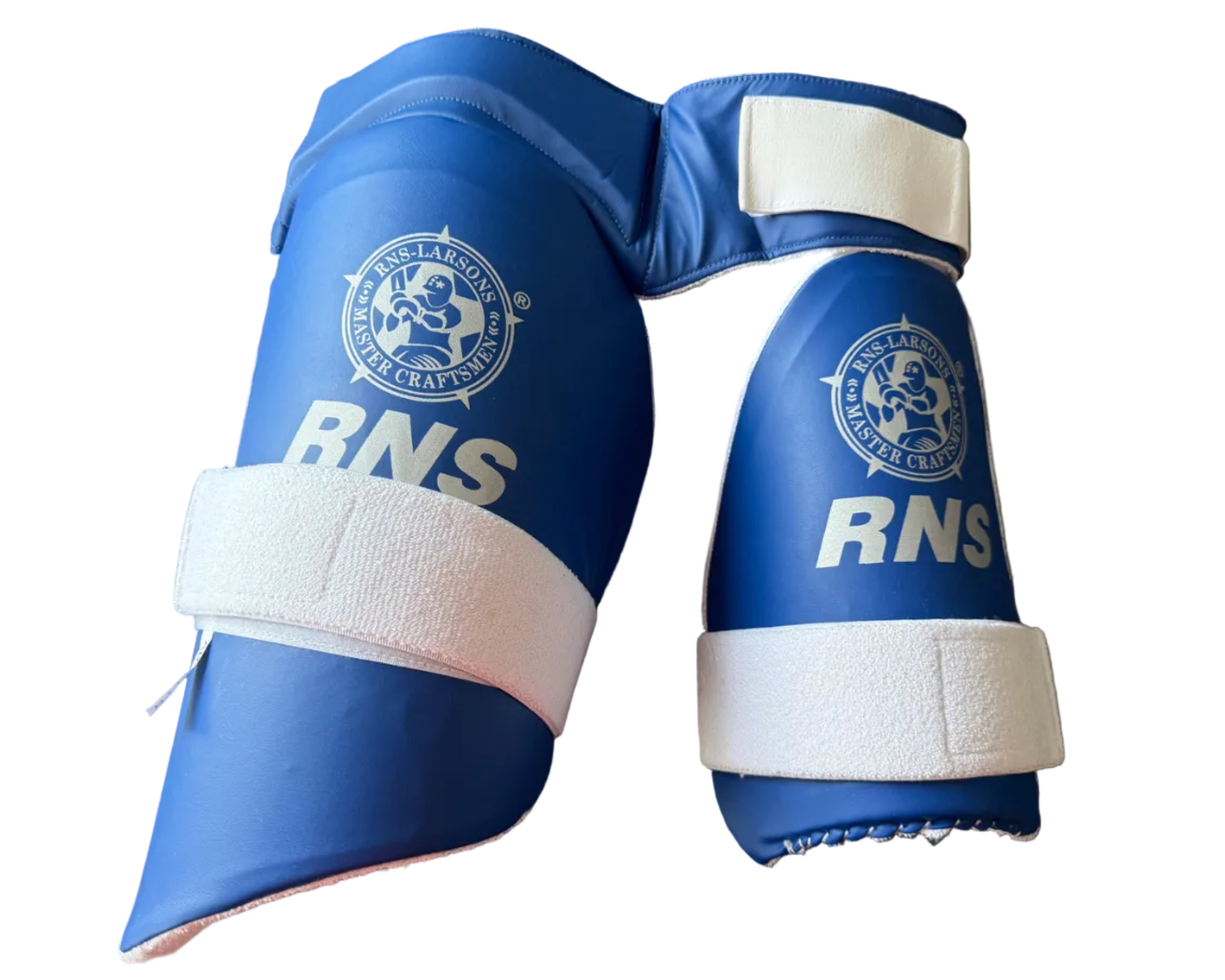 Rns thigh guard blue colour 