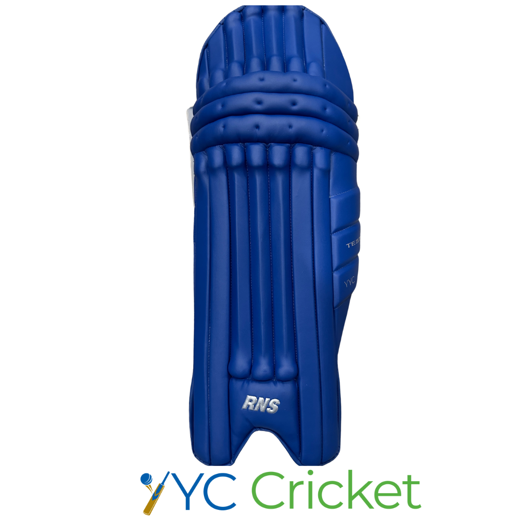 RNS Larson Test Leg Guards Blue Youth (RH)