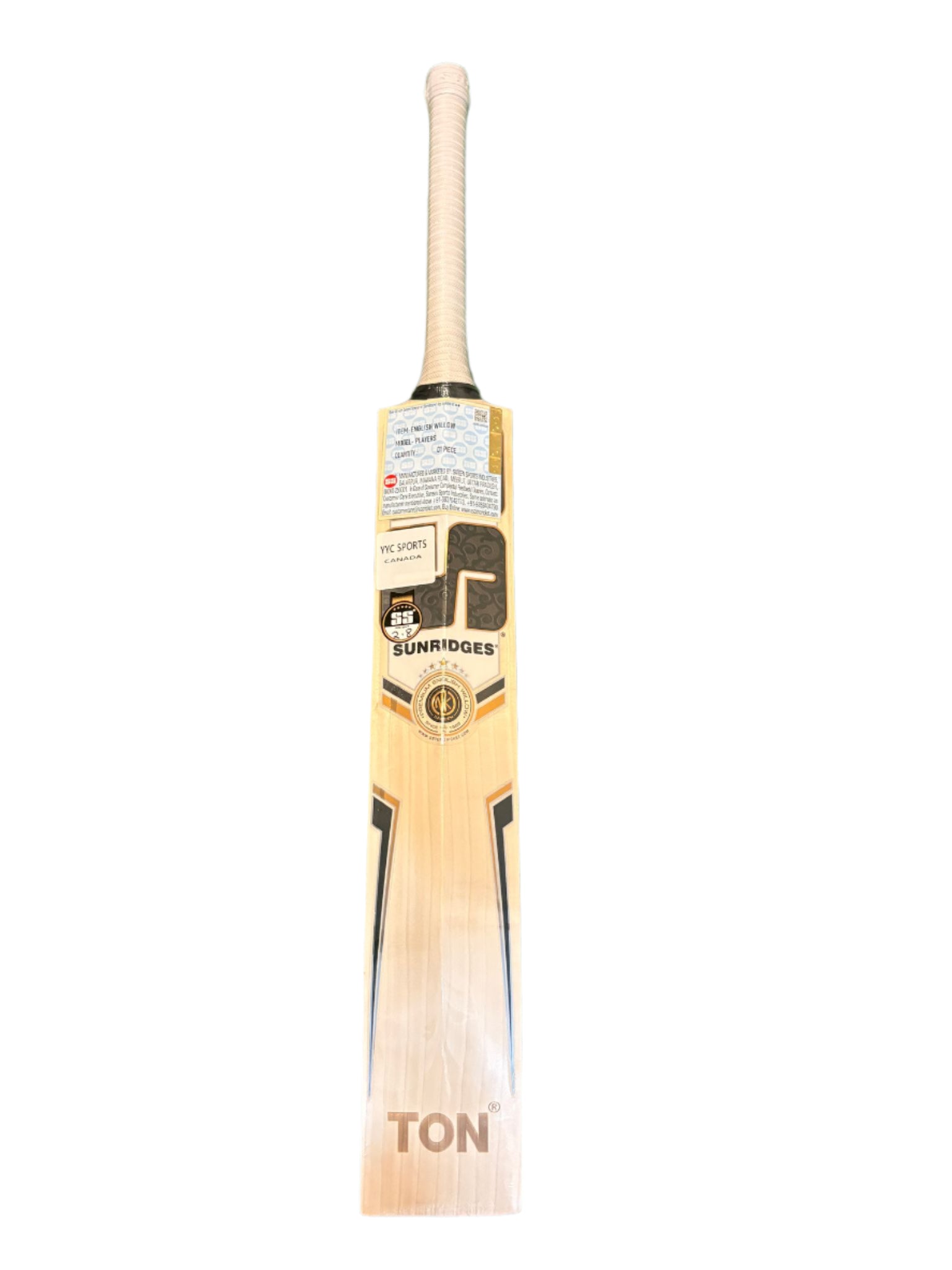SS TON Actual Players Bat (2025) English Willow (Tim David)