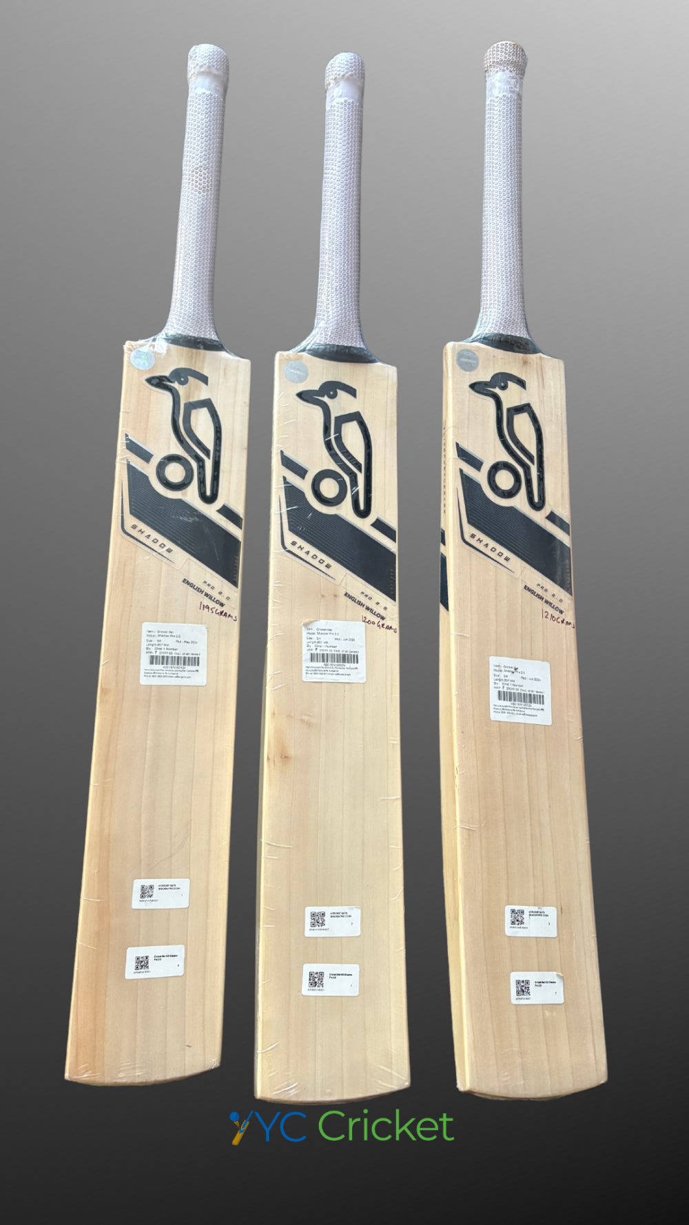 Kookaburra Shadow Pro 2.0 English Willow Cricket Bat - Short Handle - Image 5